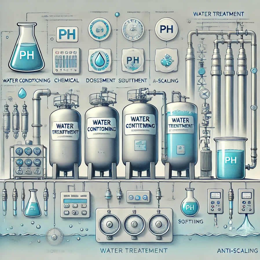 Su Şartlandırma Kimyasalları ve Ekipmanları